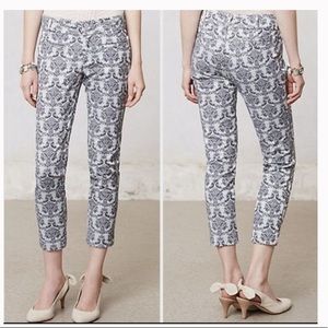 Anthropologie Cartonnier Brocade Pant